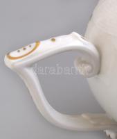 Herendi csipkebogyó mintás kávés kiöntő  Kézzel festett, jelzett, hibátlan.  23x15 cm