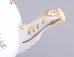 Herendi csipkebogyó mintás kávés kiöntő  Kézzel festett, jelzett, hibátlan.  23x15 cm