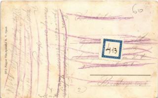 Tatabánya, Élelemtér, belső. "Tilos a dohányzás" és "Mauthner féle magvak a legjobbak...