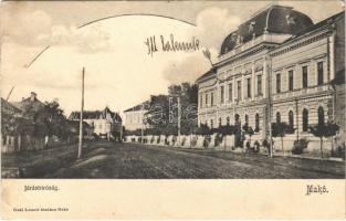 1907 Makó, Járásbíróság, utca. Gaál László kiadása  (EK)