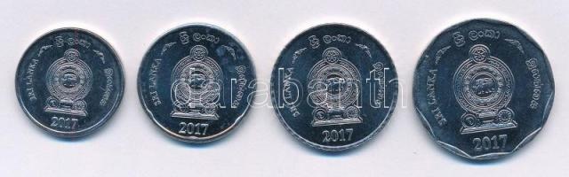 Srí Lanka 2017. 1R-10R (4xklf) T:1-
Sri Lanka 2017. 1 Rupee - 10 Rupees (4xdiff) C:AU
