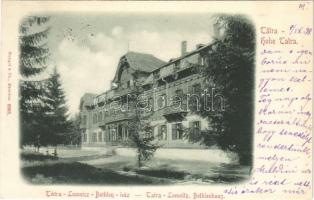 1898 (Vorläufer) Tátralomnic, Tatranská Lomnica (Magas-Tátra, Vysoké Tatry); Bethlen ház / hotel, villa