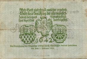 Német Birodalom/Weimari Köztársaság/Marktredwitz 1918.11.15. 5M T:II