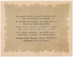 1848. 10Ft "Kossuth Bankó" hátlapi szövegben "BÜNTETETTNEK" sajtóhiba T:III szép...