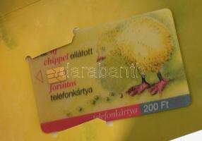 Chip Chip telefonkártya + 10 db telefonkártyás képeslap