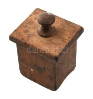 Régi "Bob"daráló, hiányzó fa résszel, 34x14x9 cm