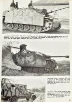 3 db II. világháborús, német páncélosok álcázása és jelölése témájában kiadott angol nyelvű könyv: B...