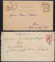 10 db régi díjjegyes