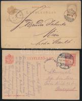 10 db régi díjjegyes