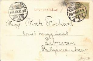 1902 Kolozsvár, Cluj; Mátyás király szülőháza, Mátyás király szobor. Dr. Trenkler Co. / birthplace a...