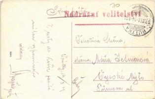 1919 Ruttka, Vrútky; Korona szálloda, Varjassy László üzlete / hotel, shops + "Nádrazní velitel...