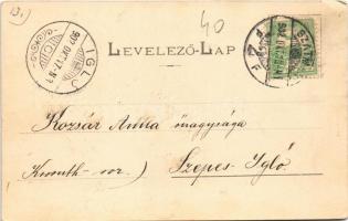 1902 Szatmárnémeti, Szatmár, Satu Mare; Deák tér, Inglik József, Kőhalmi Gyula, Szabó István, Czukor...