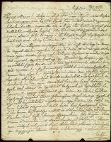 1853 Csiky Sándor 1848-as politikus, képviselő (a hadbíróság halálra ítélte, kegyelemből 6 évi kufsteini várfogságra változtattak) 4 oldalas levele nejének a kufsteinből