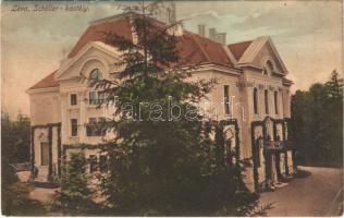 1911 Léva, Levice; Schöller kastély / castle (EK)