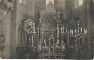 1921 Újszentanna, Szentanna, Santana; Római katolikus templom, belső / Catholic church, interior (EK)