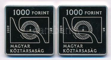 2009. 1000Ft Cu-Ni "Bánki Donát, a Bánki-féle vízturbina feltalálója" (2x) T:1- (PP) Adamo...