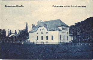 Beszterce, Bistritz, Bistrita; Elektromos mű. F. Stolzenberg kiadása / Elektrizitätswerk / electric power station