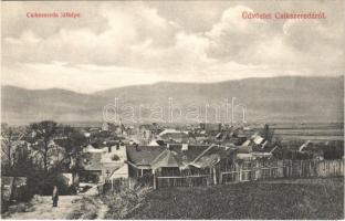 Csíkszereda, Miercurea Ciuc; látkép. Szvoboda József kiadása / general view