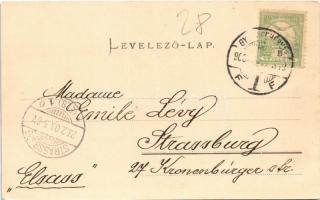 1903 Gyulafehérvár, Karlsburg, Alba Iulia; látkép. Weisz Bernát kiadása / general view