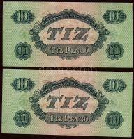 1944. 10P "V.H." (2x) egymásutáni sorszámokkal T:II