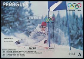 Winter Olympics 1988, Calgary block, Téli olimpia 1988, Calgary blokk