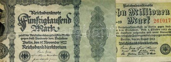 Német Birodalom/Császárság/Weimari Köztársaság, 3.Birodalom kis tétel 1910-44. 53db jobbakkal, nemze...