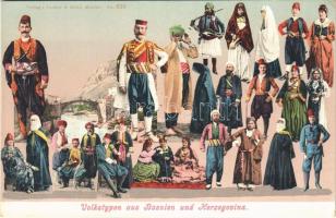 Volkstypen aus Bosnien und Herzegovina / Bosnian folklore