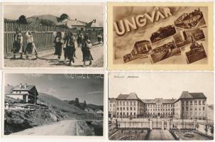 11 db RÉGI történelmi magyar város képeslap / 11 pre-1945 town-view postcards from the Kingdom of Hu...