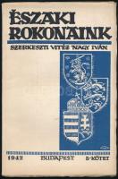1942 Északi Rokonaink V. kötet, szerk.: Vitéz Nagy Iván, 56p