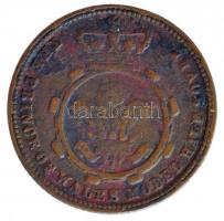 Nagy-Britannia ~1870. Viktória Cu zseton (20mm) T:2- United Kingdom ~1870. Victoria Cu token (20mm) C:VF