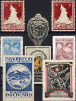 8 db német levélzáró