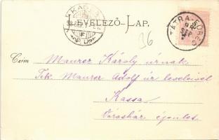 1898 Tátralomnic, Tatranská Lomnica (Tátra, Magas-Tátra, Vysoké Tatry); Tátra-Lomniczi szálloda / Ta...