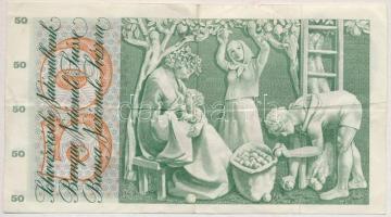 Svájc 1973. 50Fr T:III
Switzerland 1973. 50 Francs C:F