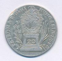 1765K-B 20kr Ag "Mária Terézia" (6,48g) T:2 ph.
Hungary 1765K-B 20 kreuzer Ag "Maria...