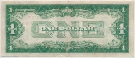 Amerikai Egyesült Államok 1928A 1$ "Silver Certificate - kisméretű", kék pecsét, "W.O...