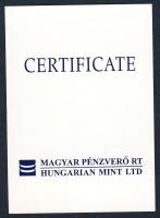1998. "Magyar Légierő" Ag emlékérem 1oz (31,103g) T:PP Díszdobozban, tanúsítvánnyal! RR!! ...