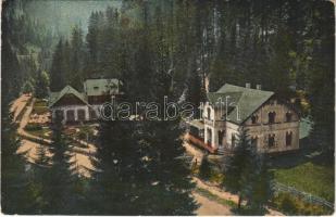 1929 Körmöcbánya, Kremnitz, Kremnica; Zólyomvölgy, Vadászkürt szálloda. Ritter Sándor kiadása / hotel (EK)
