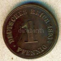 Német Birodalom/Császárság 1893A 1Pf T:2 + 1898A 1Pf T:2+