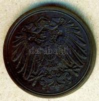 Német Birodalom/Császárság 1893A 1Pf T:2 + 1898A 1Pf T:2+