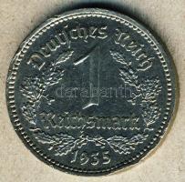 Német Birodalom/Weimari Köztársaság 1928D 50Rpf T:2/3+ + Német 3. Birodalom 1935A 1M T:2/3+ ph