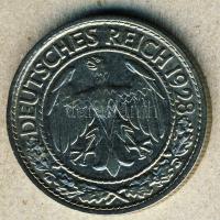 Német Birodalom/Weimari Köztársaság 1928F 50Rpf T:2-/3+ pici ph + 1937A 50Rpf T:2