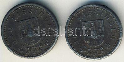 Német Birodalom/Weimari Köztársaság/Bad-Kissingen 1918. 5Pf(2x) szükségpénz T:3