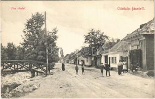 Jászó, Jasov; utca, üzletek / street view, shops