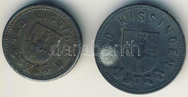 Német Birodalom/Weimari Köztársaság/Bad-Kissingen 1918. 5Pf + 10Pf szükségpénz T:3