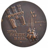 Ispánki József (1906-1992) 1936. "BVDA RECVPERATA 1686-1936" Buda visszafoglalásának 250. ...