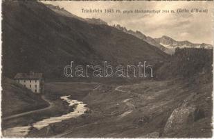 Fonte della Roccia, Trinkstein (Südtirol); Gegen Glockenkarkopf, Vetta dItalia