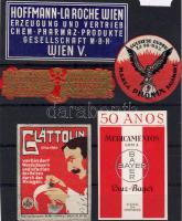 Vegyipar, gyógyszeripar 5 klf levélzáró