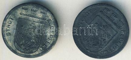 Német Birodalom/Császárság/Elberfeld 1917. 5Pf(2x) szükségpénz T:3