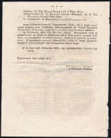 1913 Az Erdélyi Múzeum, Kolozsvárott Döbrentei Gábor által megindítandó folyóirat ismertetője, az el...