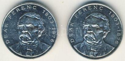 1994. 200Ft Ag "Deák" (2x) T:BU,2